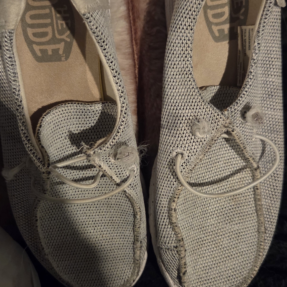 Hey Dude Women's Casual Gray Shoes